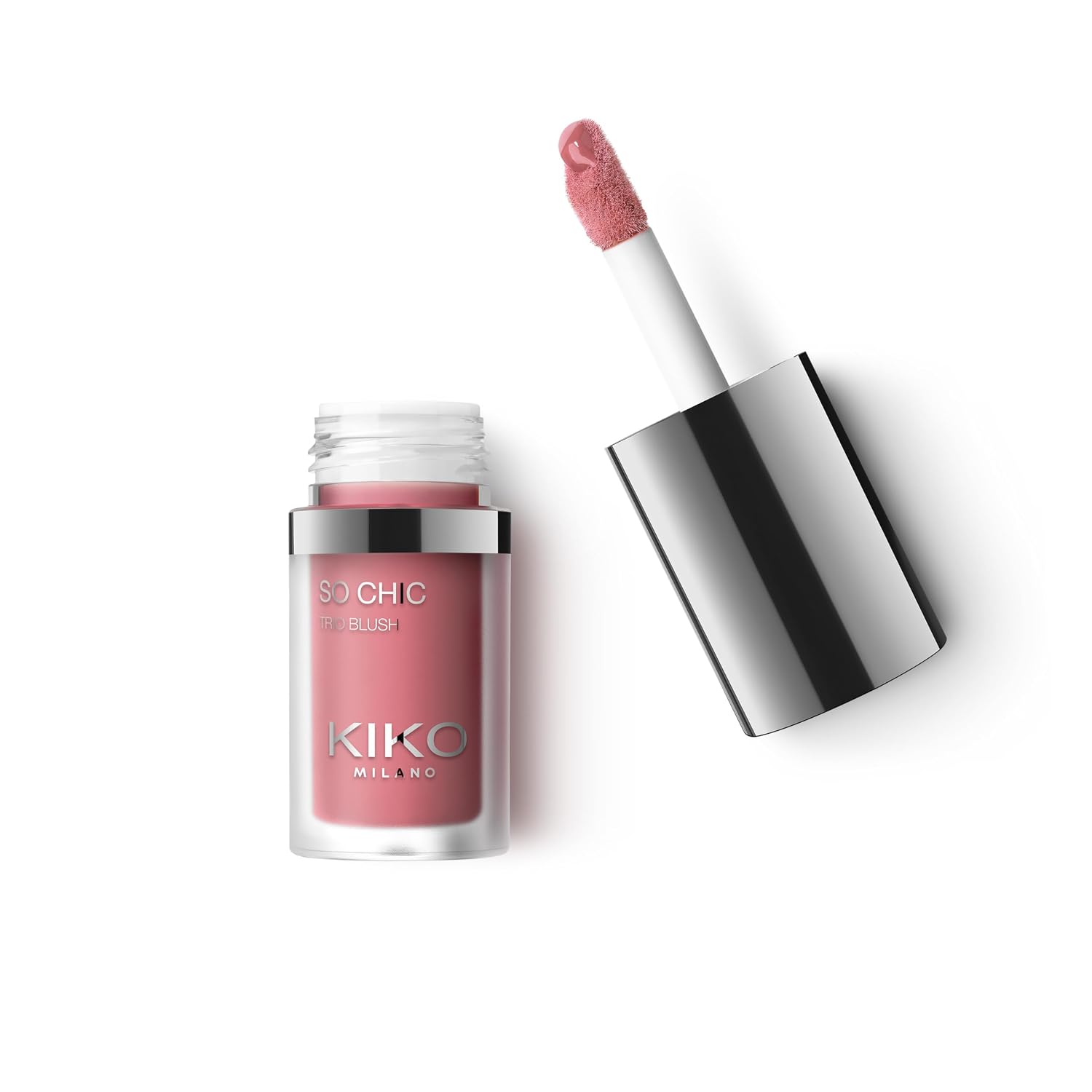KIKO Milano So Chic Trio Blush, 3-In-1 Blush, Ideal For The Face, Eyes And Lips