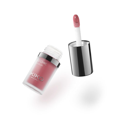 KIKO Milano So Chic Trio Blush, 3-In-1 Blush, Ideal For The Face, Eyes And Lips