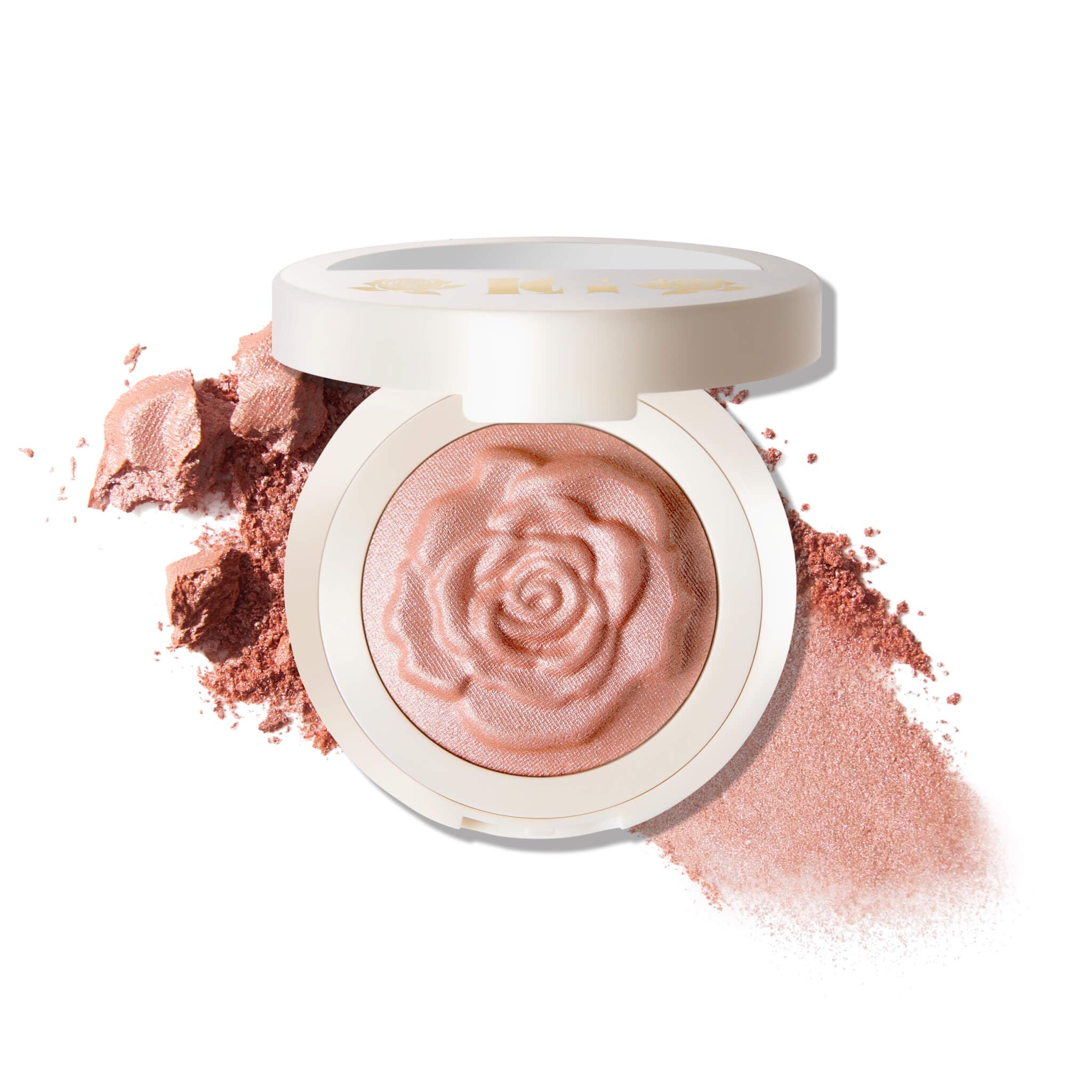 LAURA GELLER NEW YORK Baked Blush-n-Brighten for Mature Skin - 01 Pink Buttercream- Powder Blush Won't Settle into Fine Lines - Buildable Natural Finish – Longlasting Formula - Made in Italy​