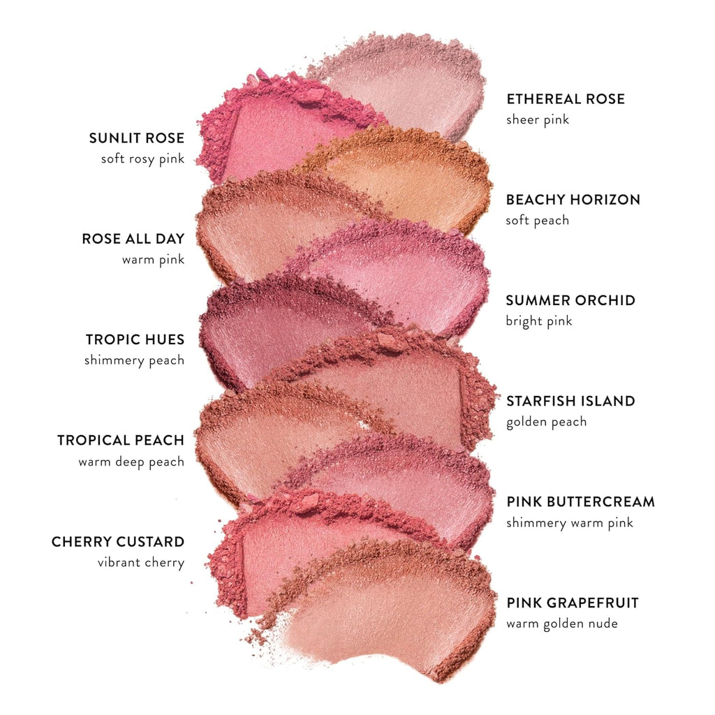 LAURA GELLER NEW YORK Baked Blush-n-Brighten for Mature Skin - 01 Pink Buttercream- Powder Blush Won't Settle into Fine Lines - Buildable Natural Finish – Longlasting Formula - Made in Italy​