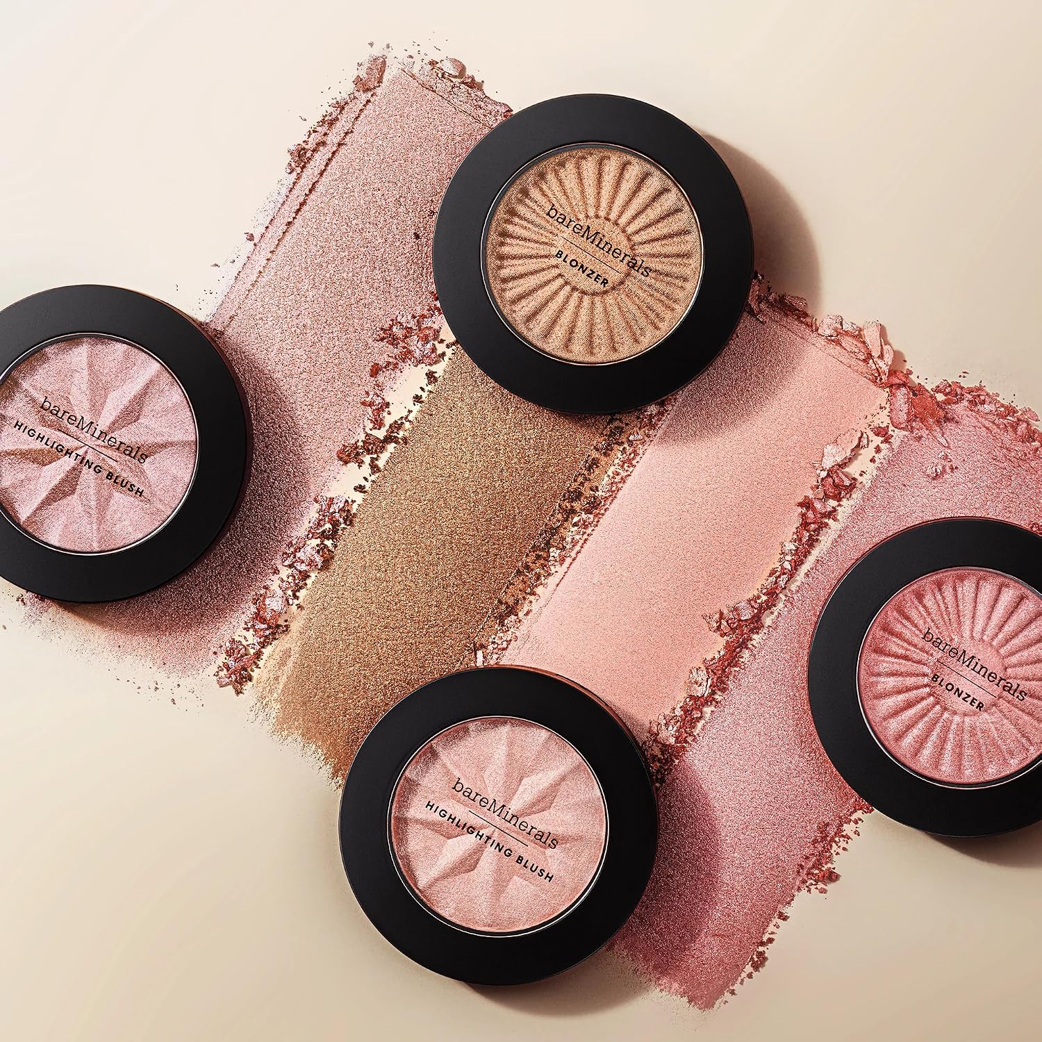 bareMinerals Gen Nude Highlighting Blush, Pink Glow, Vegan, Cruelty-Free & Dermatologist-Tested