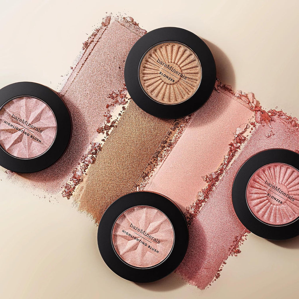 bareMinerals Gen Nude Highlighting Blush, Pink Glow, Vegan, Cruelty-Free & Dermatologist-Tested